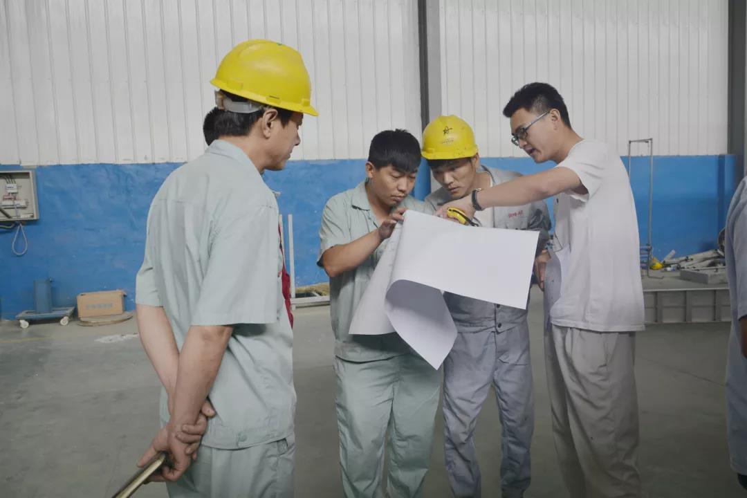 恭賀五棵松鋁模板房山項目順利通過出廠驗收!